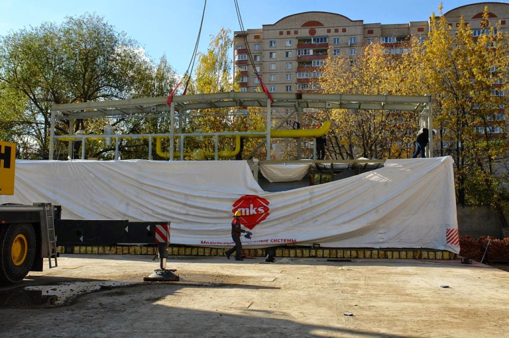 Первые модули в Домодедово